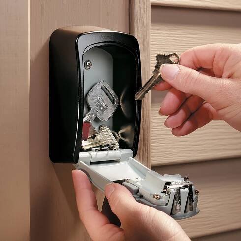 Úložný box na klíče MASTER LOCK 5401EURD, šedý