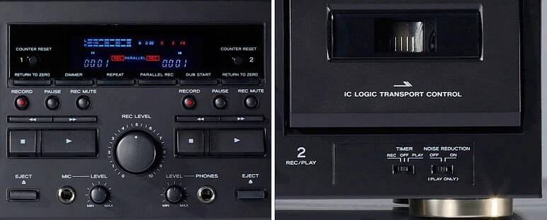 Kazetový přehrávač Teac W-1200