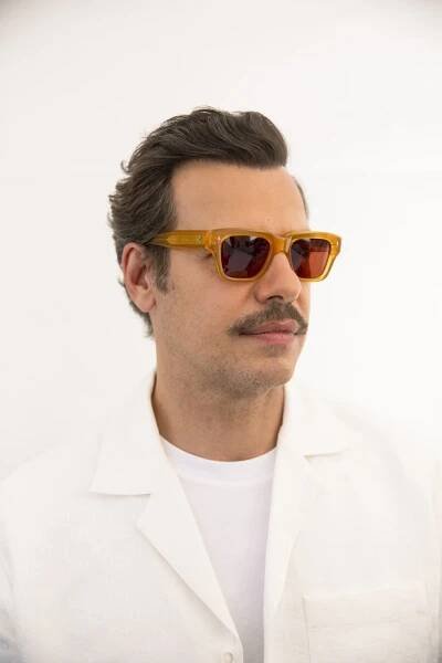 Laurent Lafitte at the 2025 Cannes Film Festival by Nathan Merchadier for Numero.com.