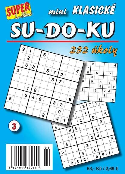 SUDOKU Mini Klasické 3/23