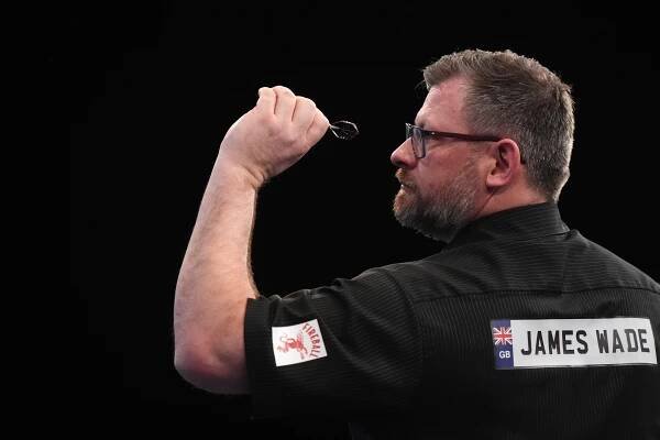 James Wade says being at his best gives a feeling of relief, rather than pride