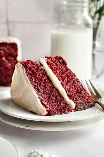 Plant-Based Red Velvet Cake