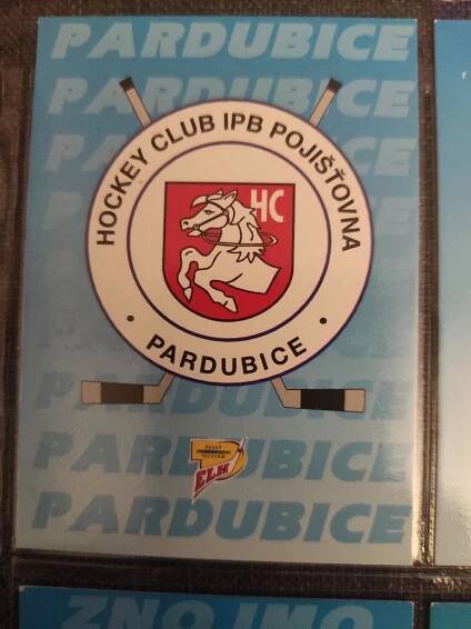OFS logo HC IPB pojišťovna Pardubice  - Hokejové karty
