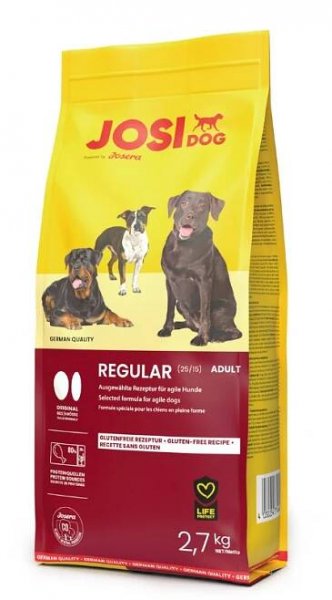 JOSERA JosiDog Regular 2,7 kg pro dospělé psy středních a velkých plemen