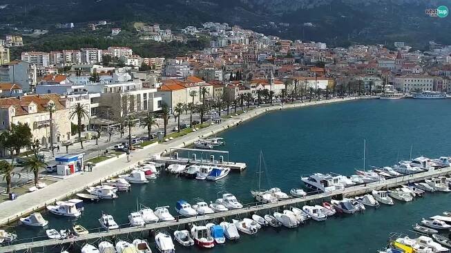 Webkamera Panorama Makarska