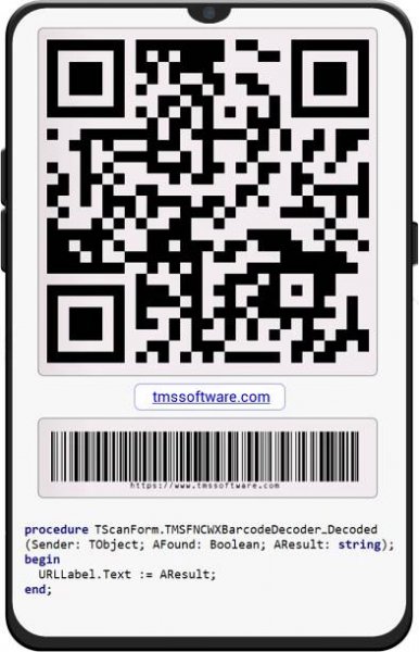 TTMSFNCWXBarcode / TTMSFNCWXQRCode