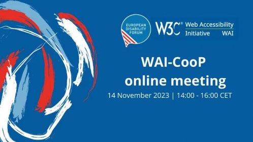 WAI-CooP open meeting 14 November 2023