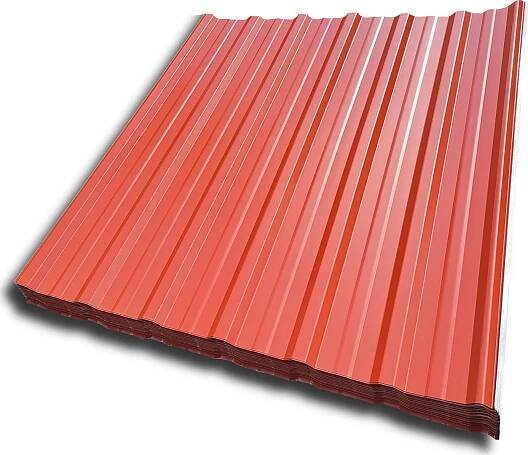 Plechová krytina trapézový plech Blacho TRAPÉZ T18 Plus 0,5 RAL 3009 1,5 m