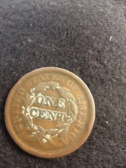 1851 Matron Head Large Cent  $ .01 - Image 2