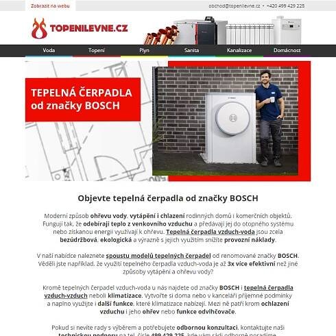 Objevte tepelná čerpadla od značky BOSCH
