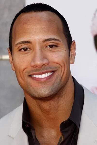 Herec Dwayne Johnson — Stock obrázek