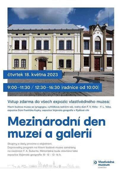 MEZINÁRODNÍ DEN MUZEÍ A GALERIÍ 1