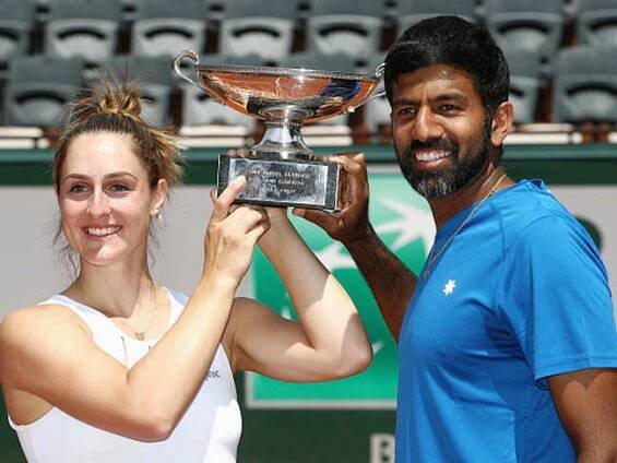 Bopanna-Dabrowski clinch French Open mixed-doubles title