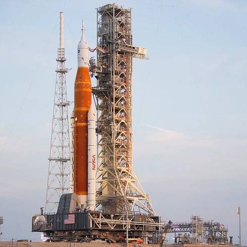 NASA's Artemis 1 SLS megarocket has had a long road to its moon launch pad