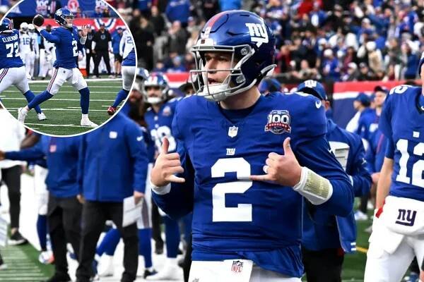Drew Lock starred for the Giants during their win against the Colts on Sunday.