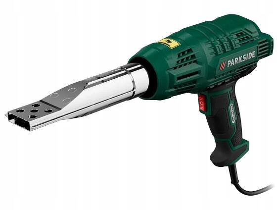 HORKOVZDUŠNÁ PISTOLE PARKSIDE 2000 W 600 °C 4 TRYSKY SADA Spotřeba vzduchu 500 l/min