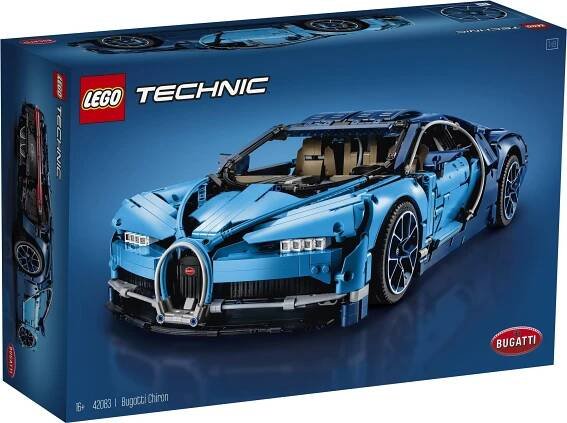 LEGO Technic 42083 Bugatti Chiron - Bohoušovy Kostičky