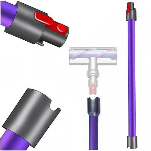 TRUBKA PRODLUŽOVACÍ HADICE PRO VYSAVAČ DYSON V7 V8 V11 V10 V15 72CM VYZTUŽENÁ