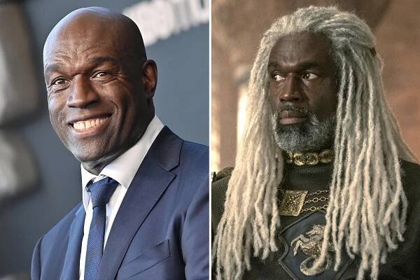 Steve Toussaint who portrays Lord Corlys Velaryon in HBO's 