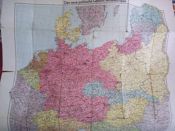 Mapa Německo