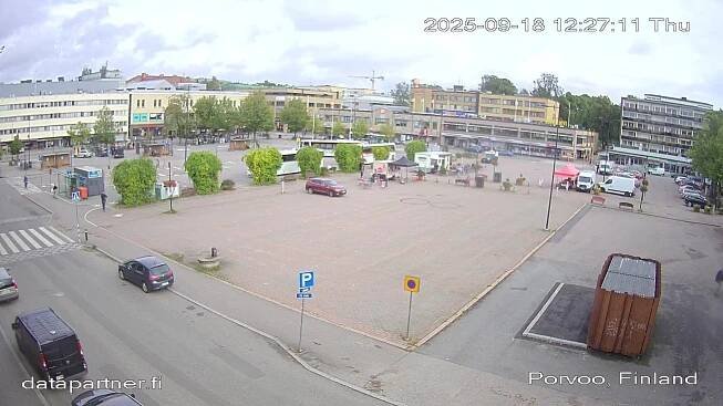 Porvoo: central square - City