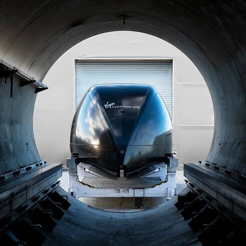 Hyperloop-Pod von Virgin Hyperloop One (Symbolbild)