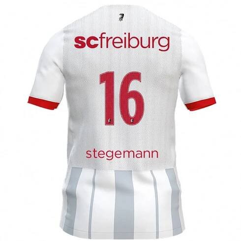Dámské Yann Sturm #18 Bílá Šedá Daleko Hráčské Dresy 2024/25 Dres
