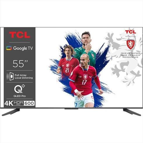 TCL 55C655 Pro SMART TV 55" QLED/4K UHD/Full Array LED/3xHDMI/USB/LAN/GoogleTV