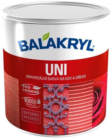 Balakryl UNI Barevný email MIX báze D; lesklý; 1 l