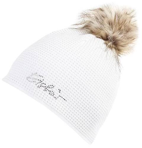 Dámská lyžařská zimní čepice Eisbär Etta Lux Crystal - white