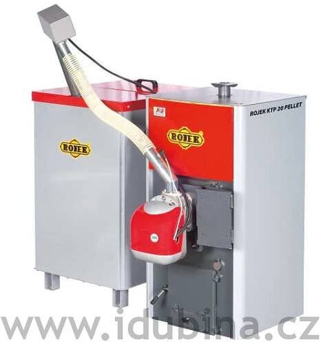 Rojek KTP 20 PELLET (bez zásobníku) EKODESING za 147 620 Kč - AUTOMATICKÉ KOTLE KTP PELLET S HOŘÁKEM NA PELETY