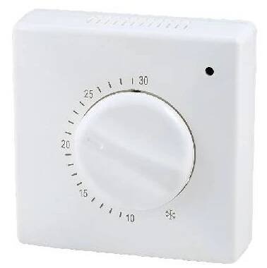 Pokojový termostat PT91 manuální 230V pro termopohony