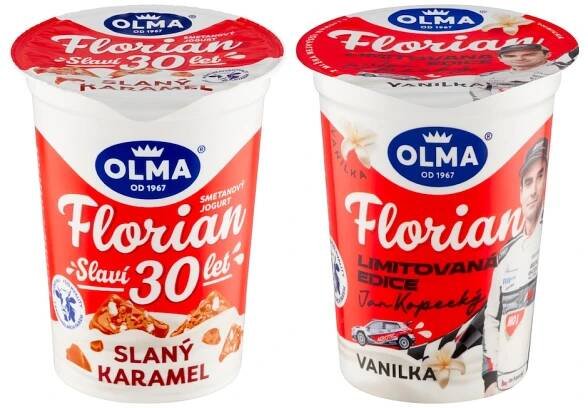 Obrázek 1 pro produkt Olma Florian Smetanový jogurt mix 150g