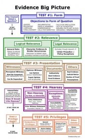 Evidence Big Picture Flowchart | Bar Exam Study Materials Law School Prep, Law School Life, College Life, College Essay, High School, Bar Exam Prep, Section C, Law Notes, Studying Law