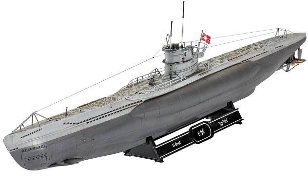 Das Boot Model Kit Dárkový Set 1/144 U-Boot U96 Typ VII C 40th Anniversary 46 cm