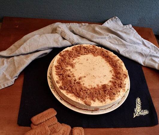Lotus cheesecake