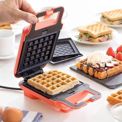 Vaflovač a sendvičovač s recepty 2 v 1 Wafflicher - InnovaGoods