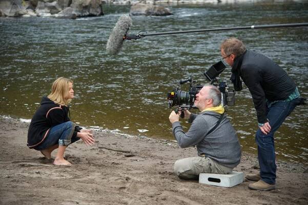 Divočina - Z natáčení - Reese Witherspoon, Jean-Marc Vallée
