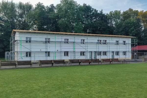 Rekonstrukce | Zázemí sportovního klubu Bělkovice-Lašťany