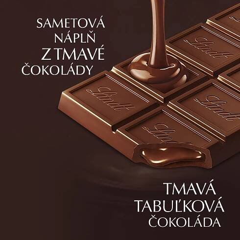 Lindt Čokoláda LINDOR Tabulková hořká 60%