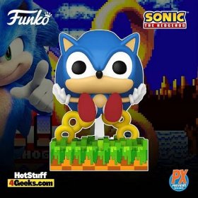 Funko Pop! Games: Sonic The Hedgehog - Ring Scatter Sonic Funko Pop! Vinyl Figure - PX Previews Exclusive (2023 Edition) | Hot Stuff 4 Geeks