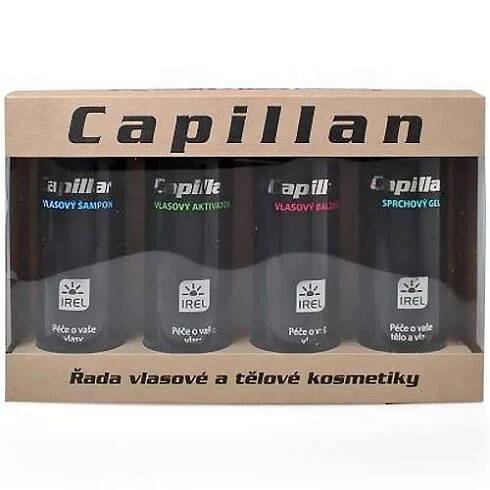 Capillan řada vlasové a tělové kosmetiky 4ks