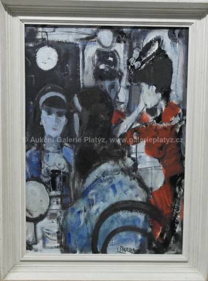 František Turek - Před představením - Aukční Galerie Platýz