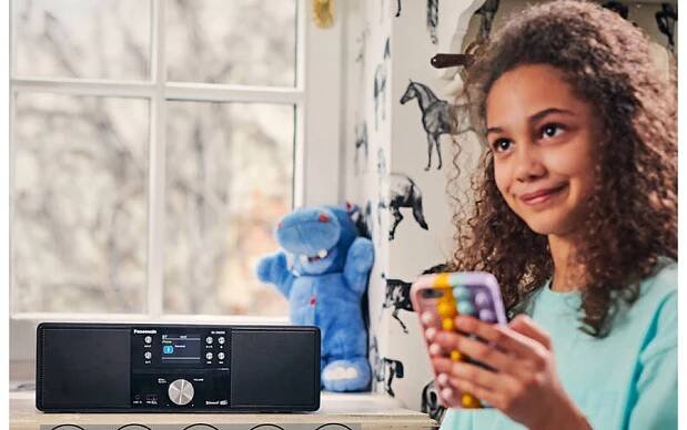 MIKROSYSTÉM PANASONIC SC DM202EG-K