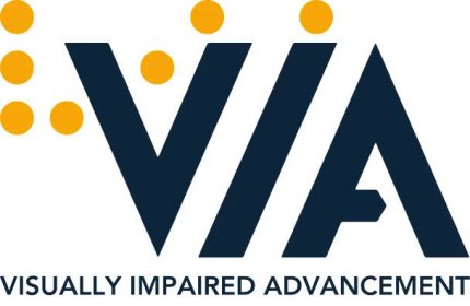VIA: Visually Impaired Advancement logo