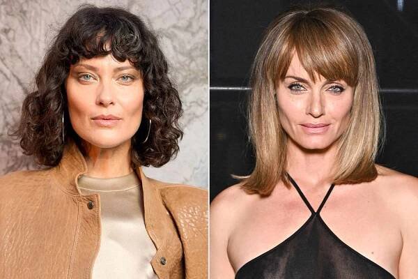 Shalom Harlow and Amber Valletta Share Glam Supermodel Selfie from Saint Laurent Front Row: 'Twisted Sisters'