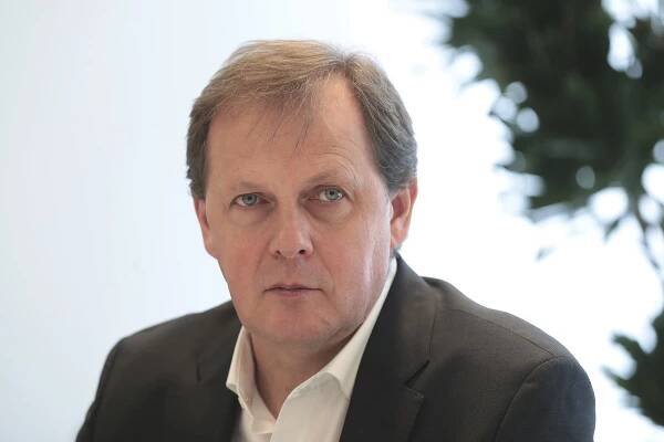Generální ředitel ČT Petr Dvořák při rozhovoru pro Blesk Zprávy