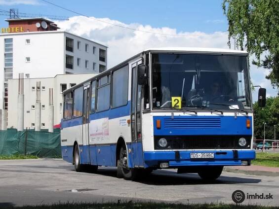 Autobusy Karosa C 734 na Slovensku