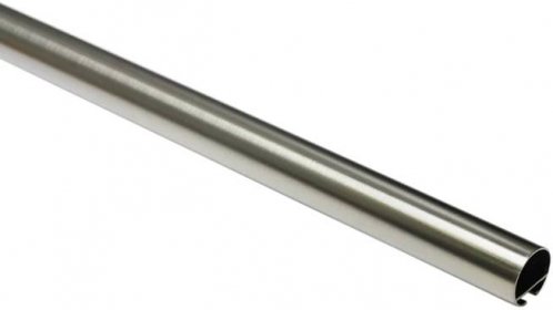 Gardinia Záclonová tyč Windsor nerezová pr. 25 x 1600 mm