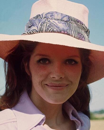 Samantha Eggar Posing For A Portrait In Paris, France In 1969.